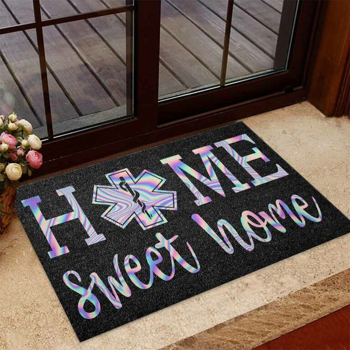 Veterinary Symbol Doormat Home Decor Home Sweet Home Emt