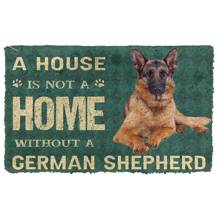 Cool Pet Doormat Home Decor A House Is Not A Home German Shepherd Dog