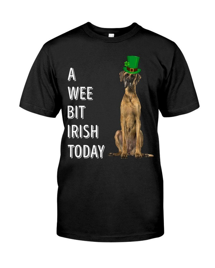 Danish Mastiff Irish Today Green St. Patrick's Day Guys Tee