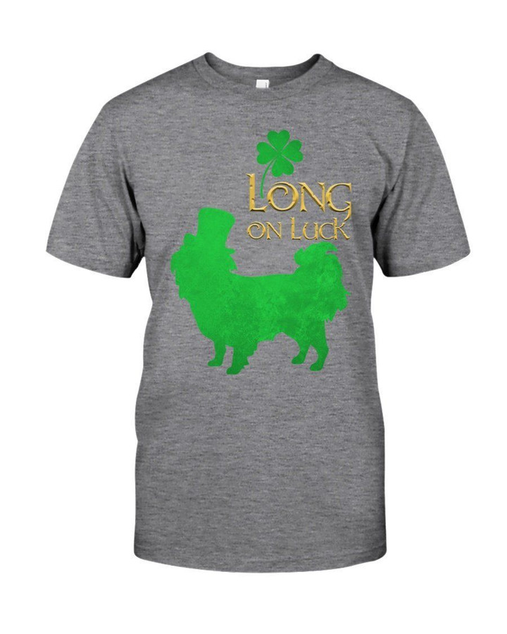 Japanese Chin Long On Luck Green St. Patrick's Day Guys Tee