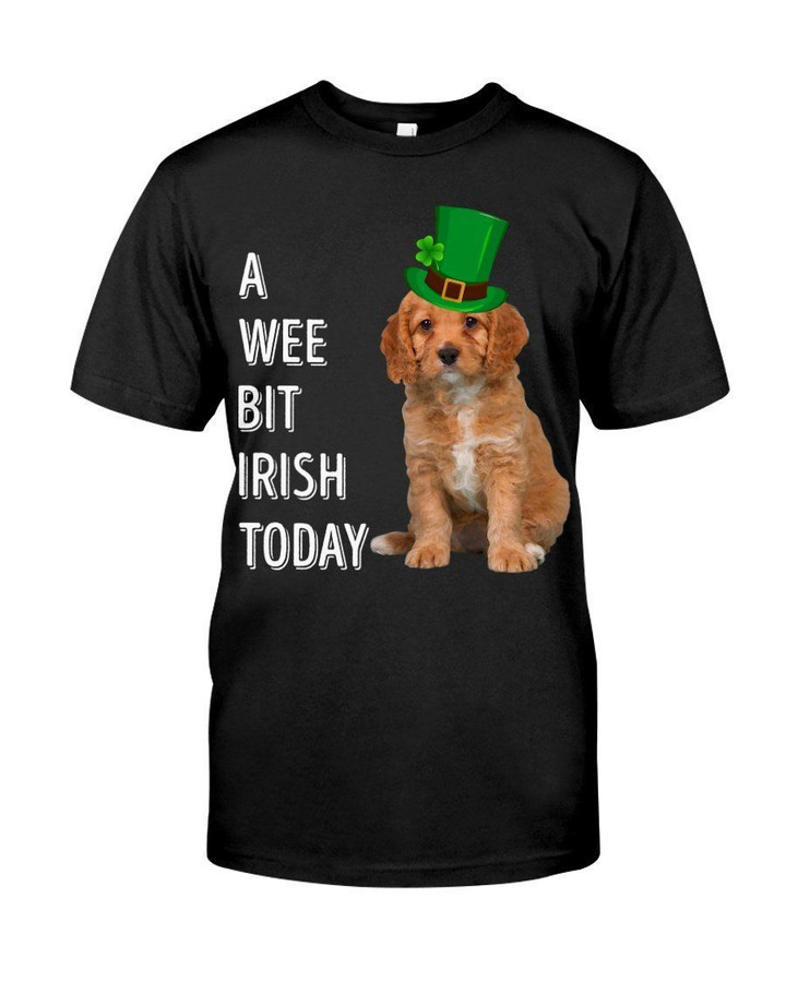 Cavapoo Irish Today Green St. Patrick's Day Guys Tee