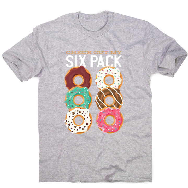 Donut Six Pack Black T-shirt