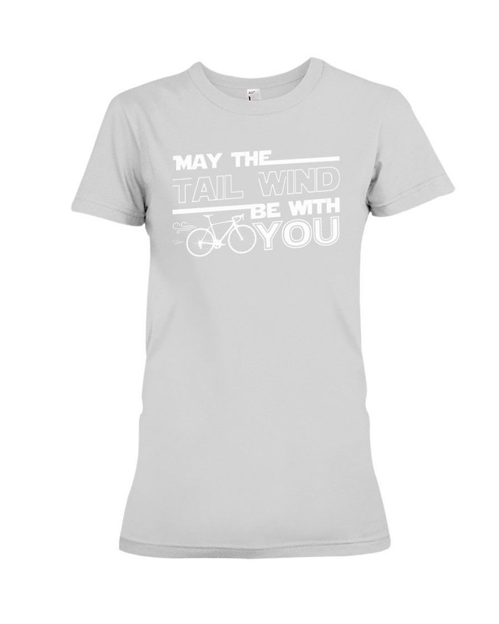 May The Tail Wind Be With You Bicycle Ladies Tee