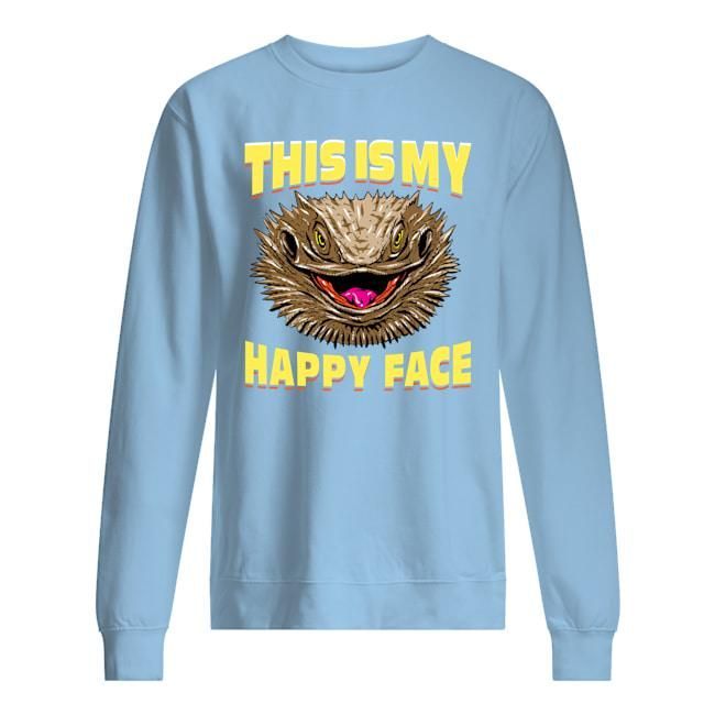 This Is My Happy Face Gift For Men Sweatshirt