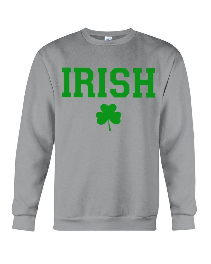 Irish Shamrock Lucky Leaves St Patrick's Day Sweatshirt