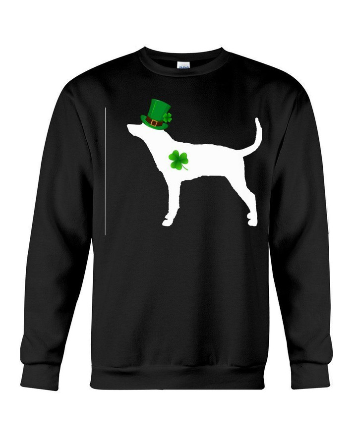 American Leopard Hound Lucky Leprechaun St. Patrick's Day Color Changing Sweatshirt