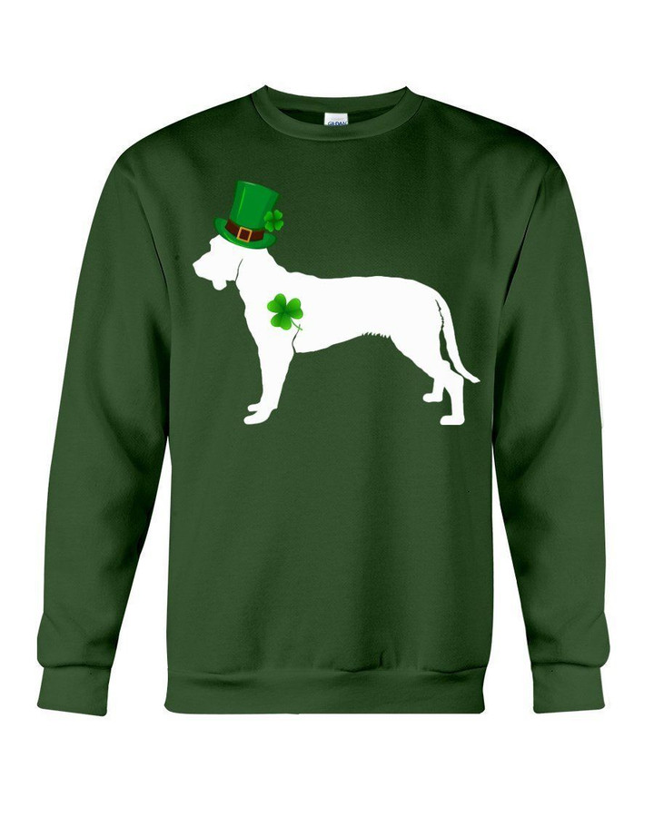 Bavarian Mountain Scent Hound Lucky Leprechaun St. Patrick's Day Color Changing Sweatshirt