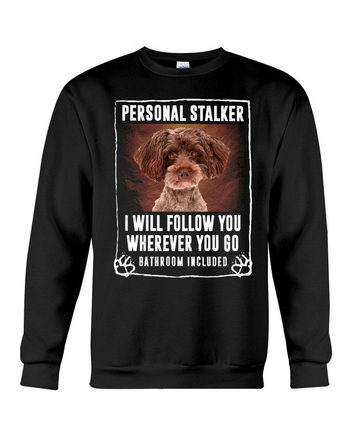 Schnoodle Will Follow You St. Patrick's Day Printed Sweatshirt