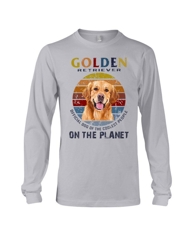 Golden Retriever Official Dog On The Planet Gift For Dog Lovers Unisex Long Sleeve