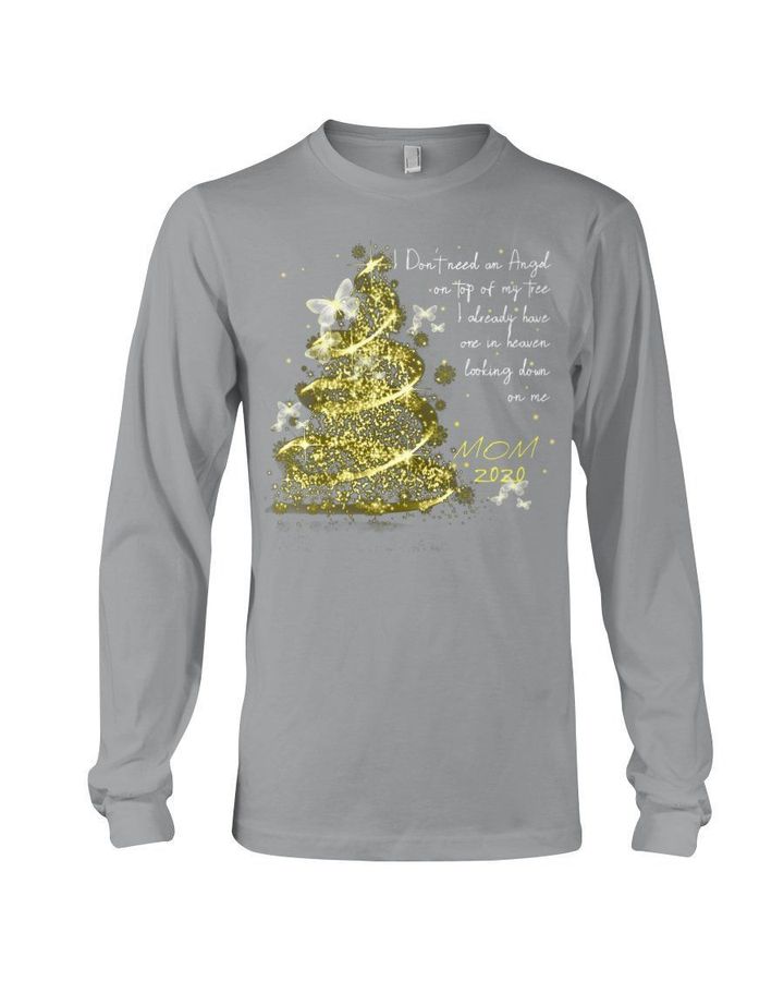 Butterfly Pine Tree I Have One Gift For Mom Unisex Long Sleeve