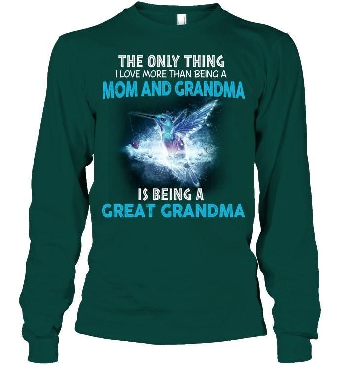 Being A Great Grandma For Family Unisex Long Sleeve