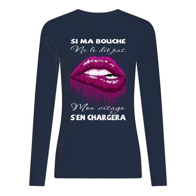 Si Ma Bouche Ne Le Dit Pas Sexy Lips Unisex Long Sleeve
