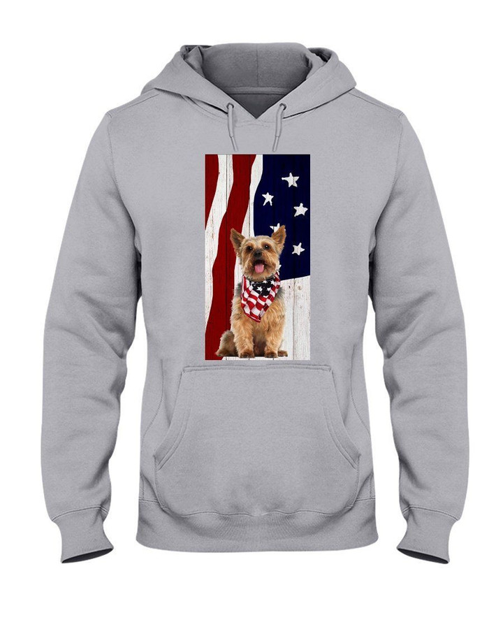 Yorkshire Usa In Our Heart Gift For Dog Lovers Hoodie