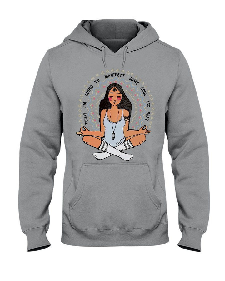 Yoga Cool Girl Meaningful Gift For Yoga Lovers Hoodie