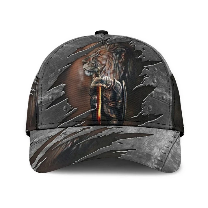 Lion King In God Spirit Printing Baseball Cap Hat