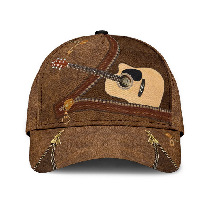 An Guitar Is Like An Old Friend Printing Baseball Cap Hat