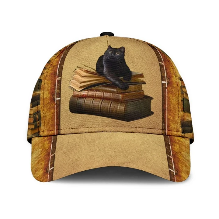 All I Need Is Books And Cat Printing Baseball Cap Hat
