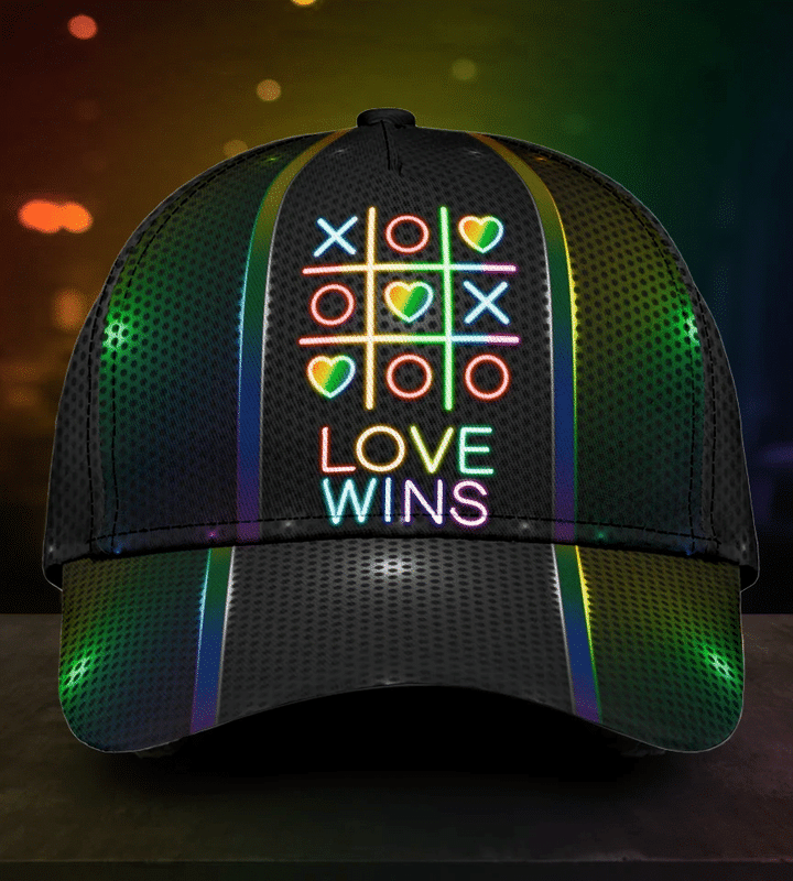 Always Be Yourself Love Wins Lgbt Printing Baseball Cap Hat