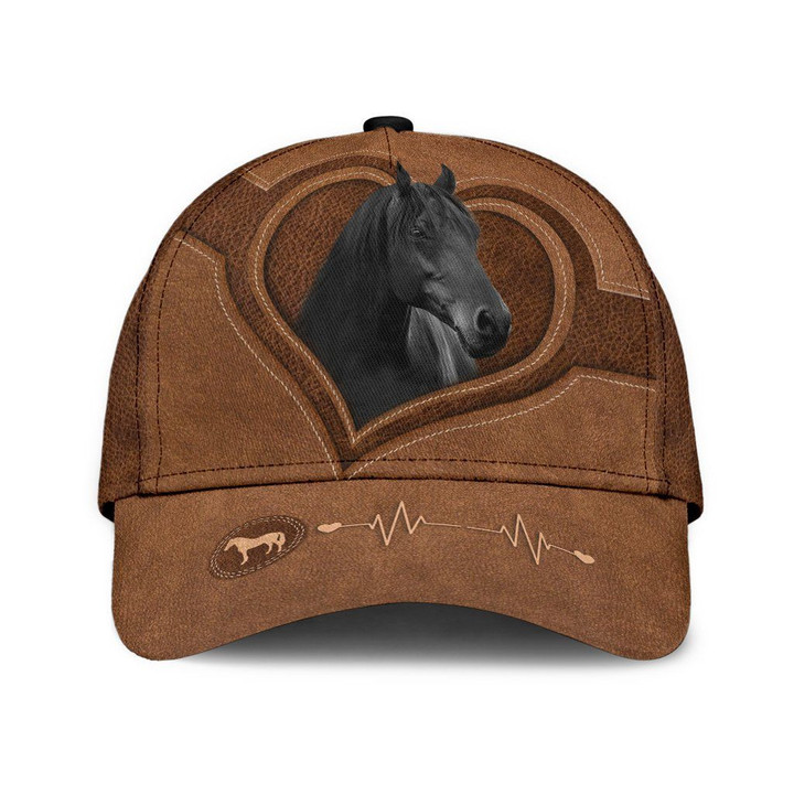 The Path To My Heart Horse Printing Baseball Cap Hat