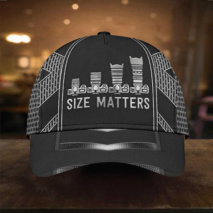Love Photograph Size Matters Printing Baseball Cap Hat