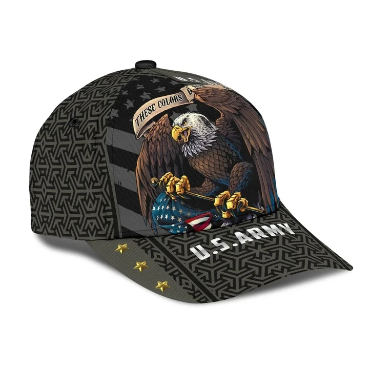 Printing Baseball Cap Hat American Army Bald Eagle And Patterns