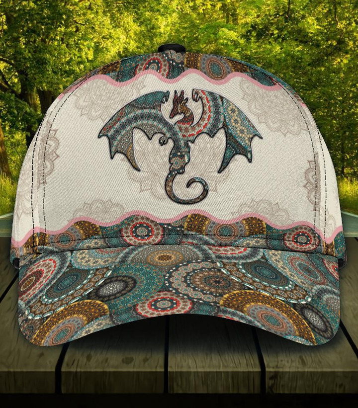 Year Of The Dragon Printing Baseball Cap Hat