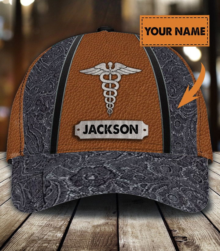 The Winner Is The Nurse Printing Baseball Cap Hat Custom Name