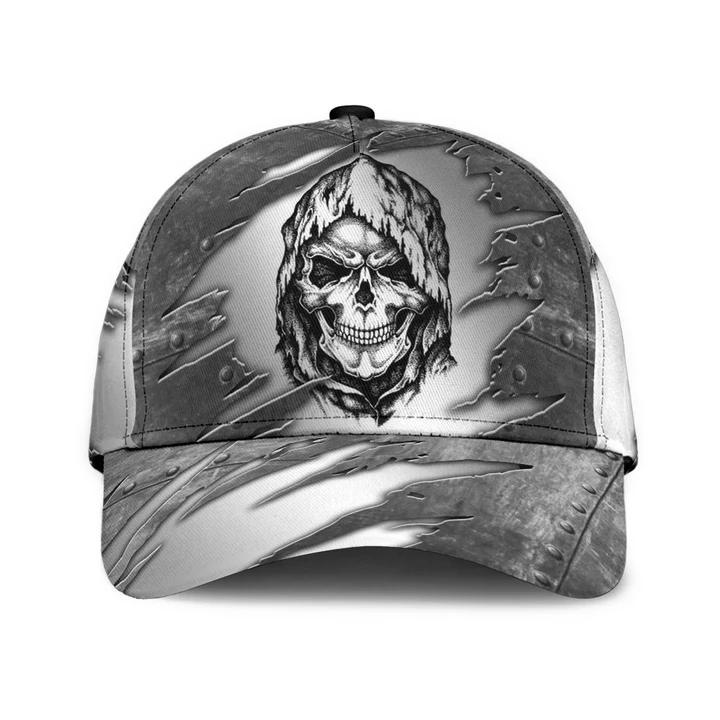 I'm Not Scared To Die Skull Printing Baseball Cap Hat