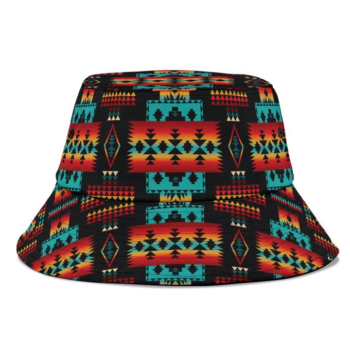 Brocade Native Tribes Pattern Cool Bucket Hat