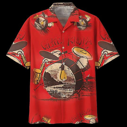 Drum Beach Summer 3D Hawaiian Shirt