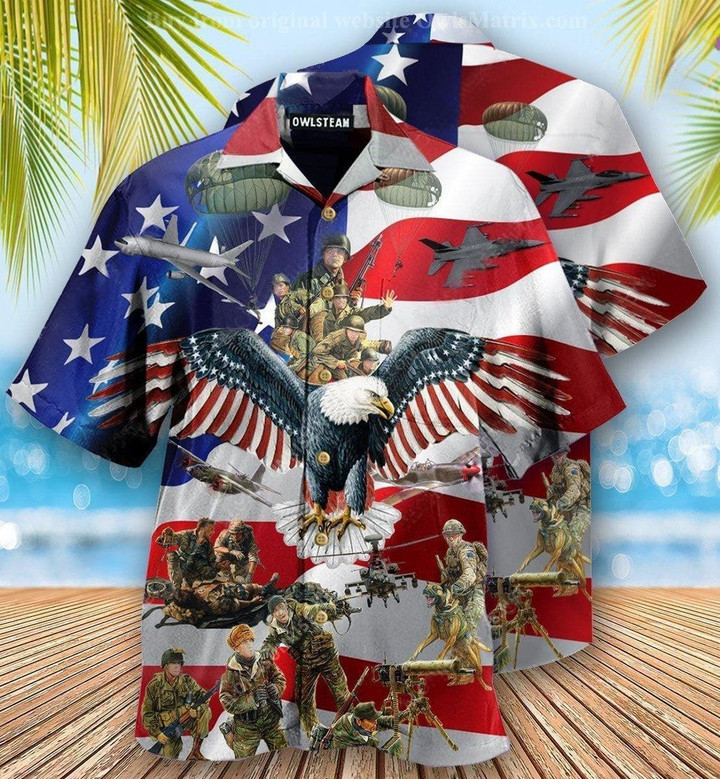 Veterans We Always Remember You Beach Summer 3D Hawaiian Shirt