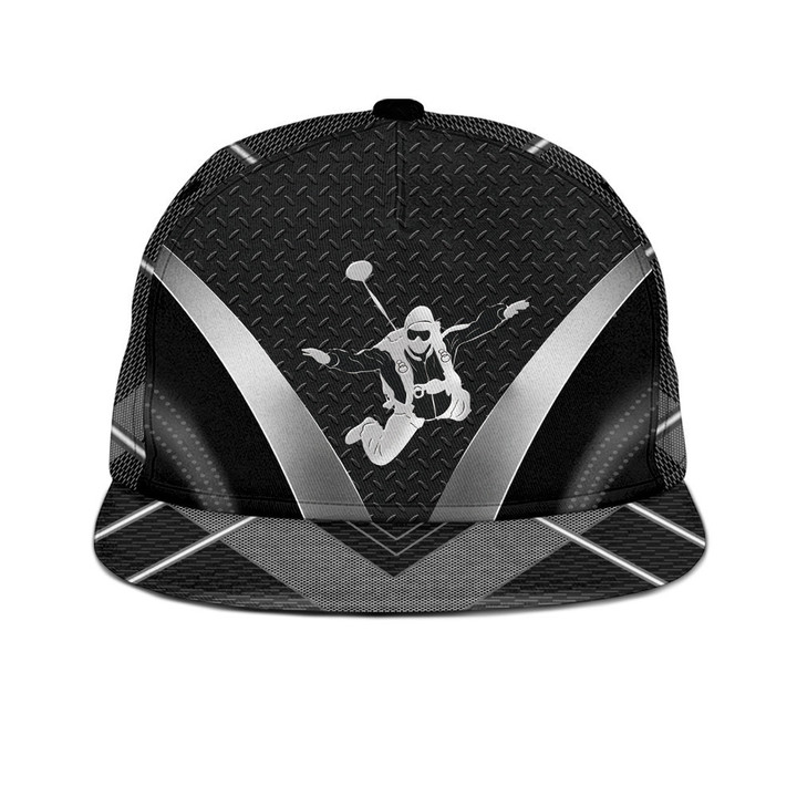 Awesome Skydiving Long Trip From High Above Pattern Printing Snapback Hat