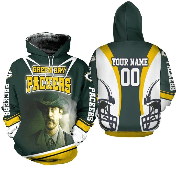 Aaron Rodgers Green Bay Packersposter For Fans Personalized Hoodie