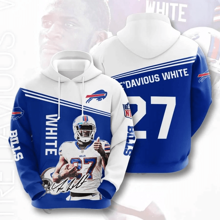 Buffalo Bills Tre&Amp;#039;Davious White Usa 419 Hoodie Custom For Fans - NFL