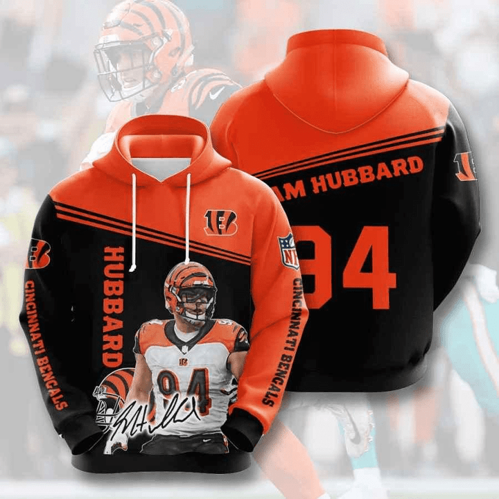 Cincinnati Bengals Sam Hubbard Usa 436 Hoodie Custom For Fans - NFL