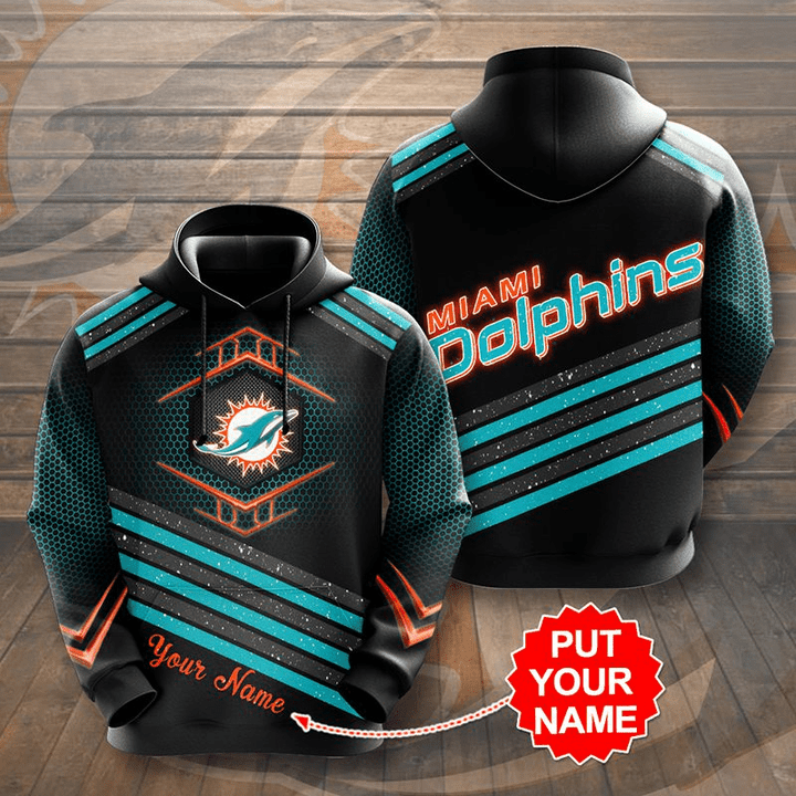 NFL Miami Dolphins Hoodie 3D