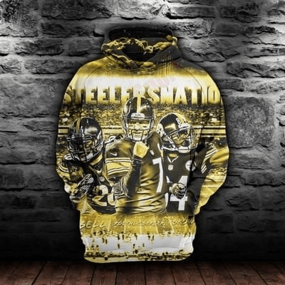 NFL Pittsburgh Steelers 3d Hoodies Th3 DS0-05407-AUH