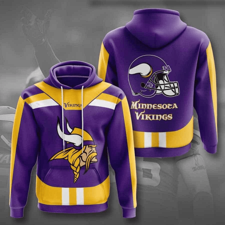 Minnesota Vikings Usa 219 Hoodie Custom For Fans - NFL
