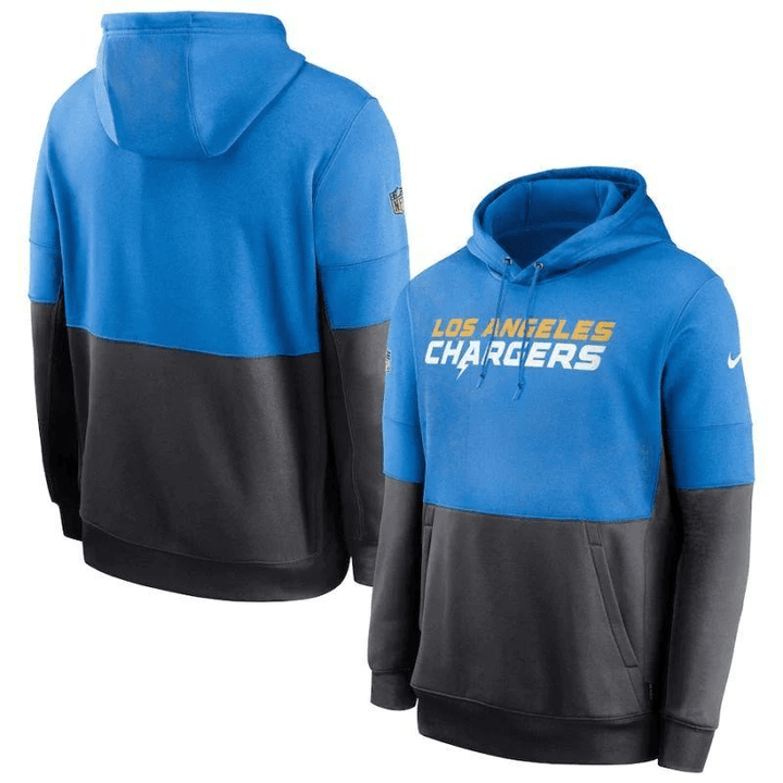 Los Angeles Chargers NFL 2020 Blue Hoodie Jersey