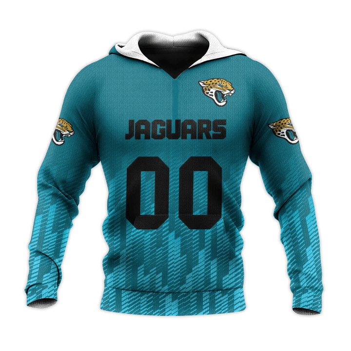 Jacksonville Jaguars Hoodie Logo Sport Ombre - NFL