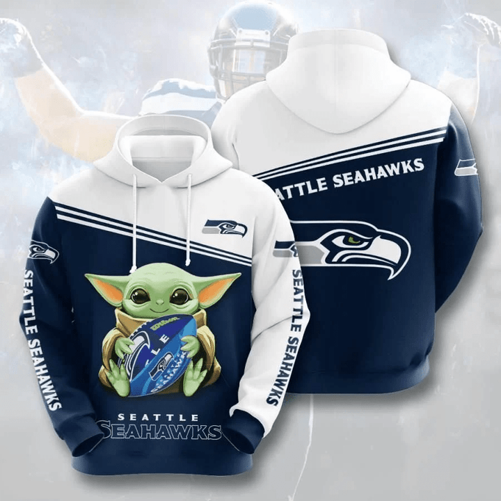 Seattle Seahawks Usa 648 Hoodie Custom For Fans - NFL