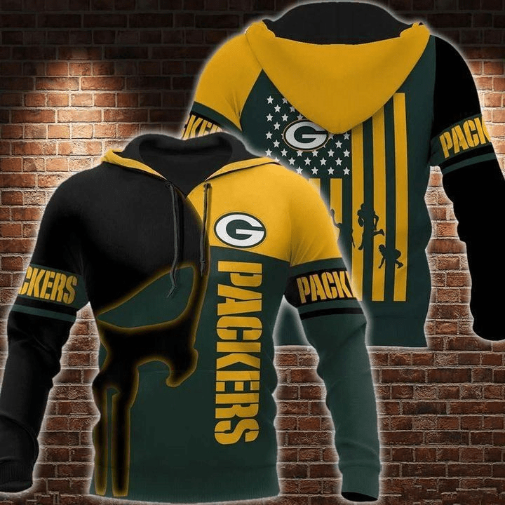 NFL Green Bay Packers 3d Hoodie For Men For Women All Over Printed Hoodie 40 DS0-05193-AUH