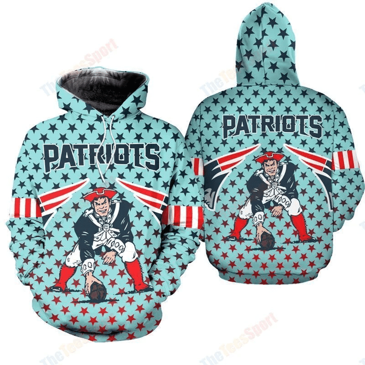 Nfl New England Patriots 3d Hoodie For Men For Women All Over Printed Hoodie TNT-00003-AUH