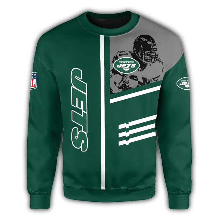 New York Jets Sweatshirt Personalized Football For Fan- NFL