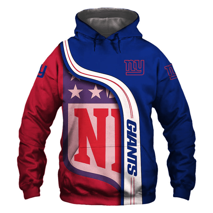 New York Giants Hoodie Pullover Sweatshirt For Fans - NFL