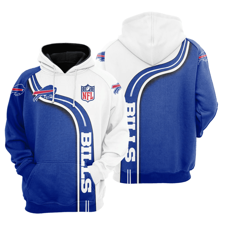 Official NFL Buffalo Bills Buffalo Bills 3D Hoodie Sweatshirt