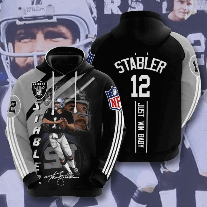 Las Vegas Raiders Ken Stabler Usa 1086 Hoodie Custom For Fans - NFL