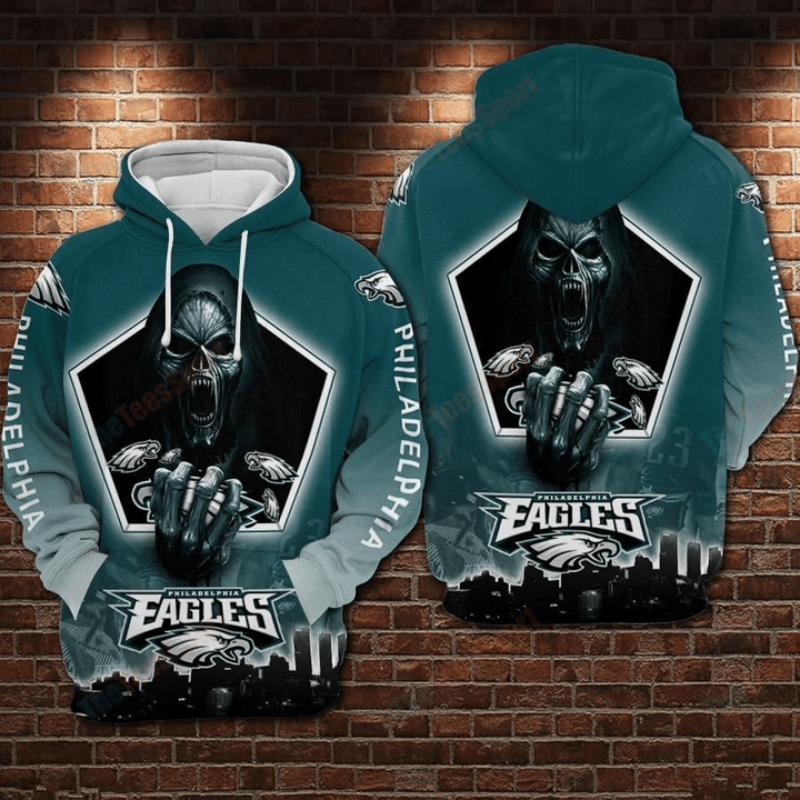 NFL Philadelphia Eagles 3d Hoodie For Men For Women All Over Printed Hoodie 31 DS0-06183-AUH