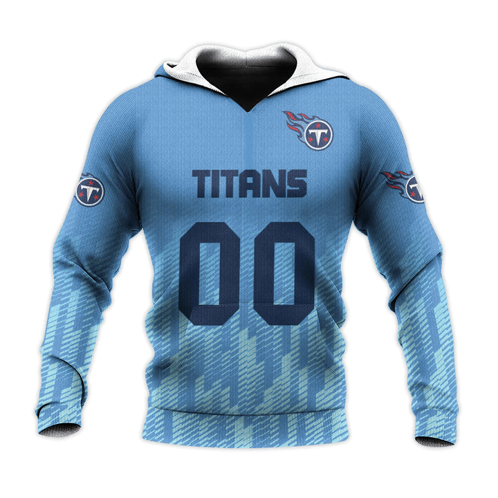 Tennessee Titans Hoodie Logo Sport Ombre - NFL