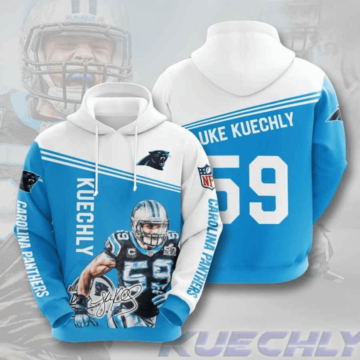Carolina Panthers Luke Kuechly Usa 426 Hoodie Custom For Fans - NFL